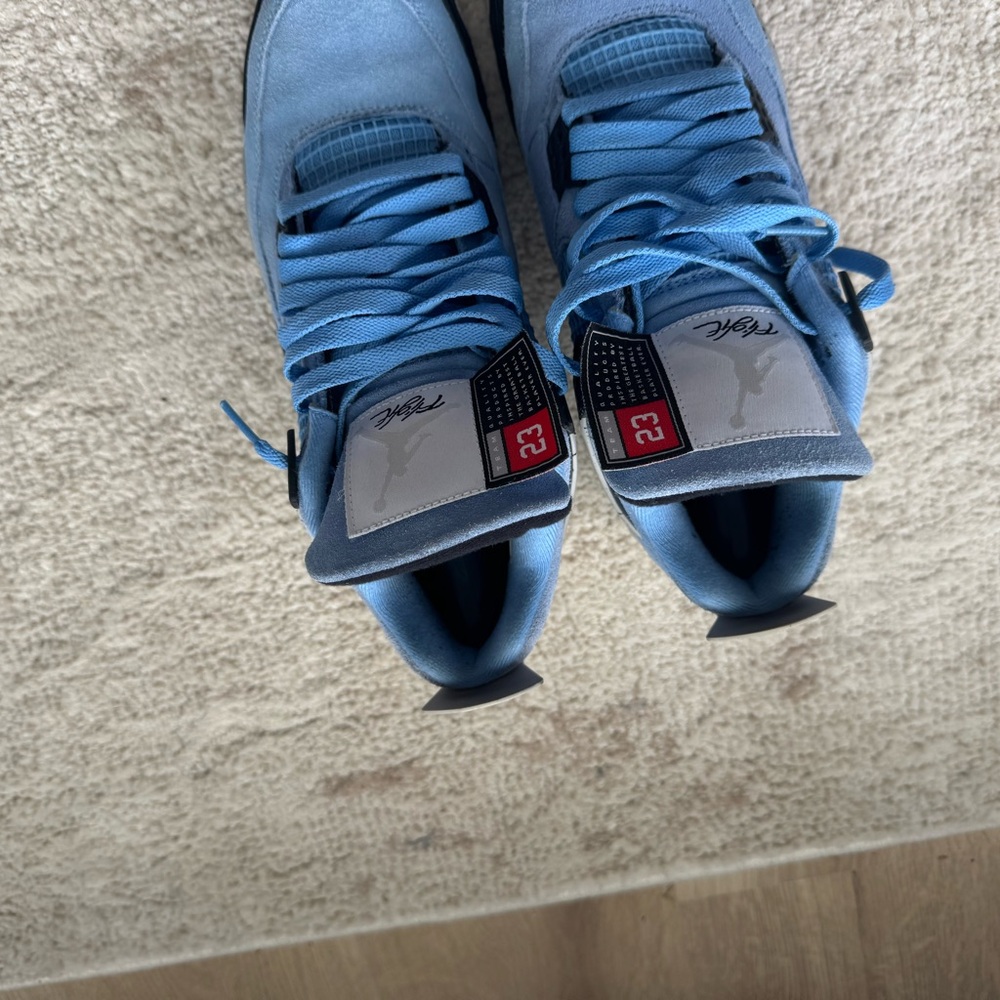 Jordan Men's Athletic Shoes in Blue and Black